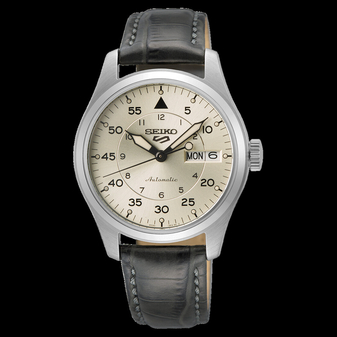 Seiko 5 SRPJ87 SRPJ87K1 CHAMPAGNE FLIEGER MIDFIELD Suit Seiko 5 SRPJ87 SRPJ87K1 CHAMPAGNE FLIEGER MIDFIELD Suit