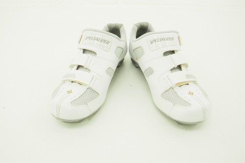 New! Specialized Torch Women's Road Cycling Shoes EU 38 US 7.25 White / Silver - Picture 6 of 7
