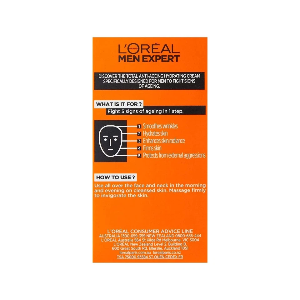 L'Oréal Men Expert Vita Lift 5 Moisturiser 50ml – 6 Pack - image 4 of 4