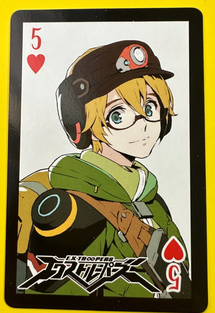 CAPCOM　サマージャム　カード E.X. Troopers Heart 5 Capcom Summer Jam Playing Cards From Japan