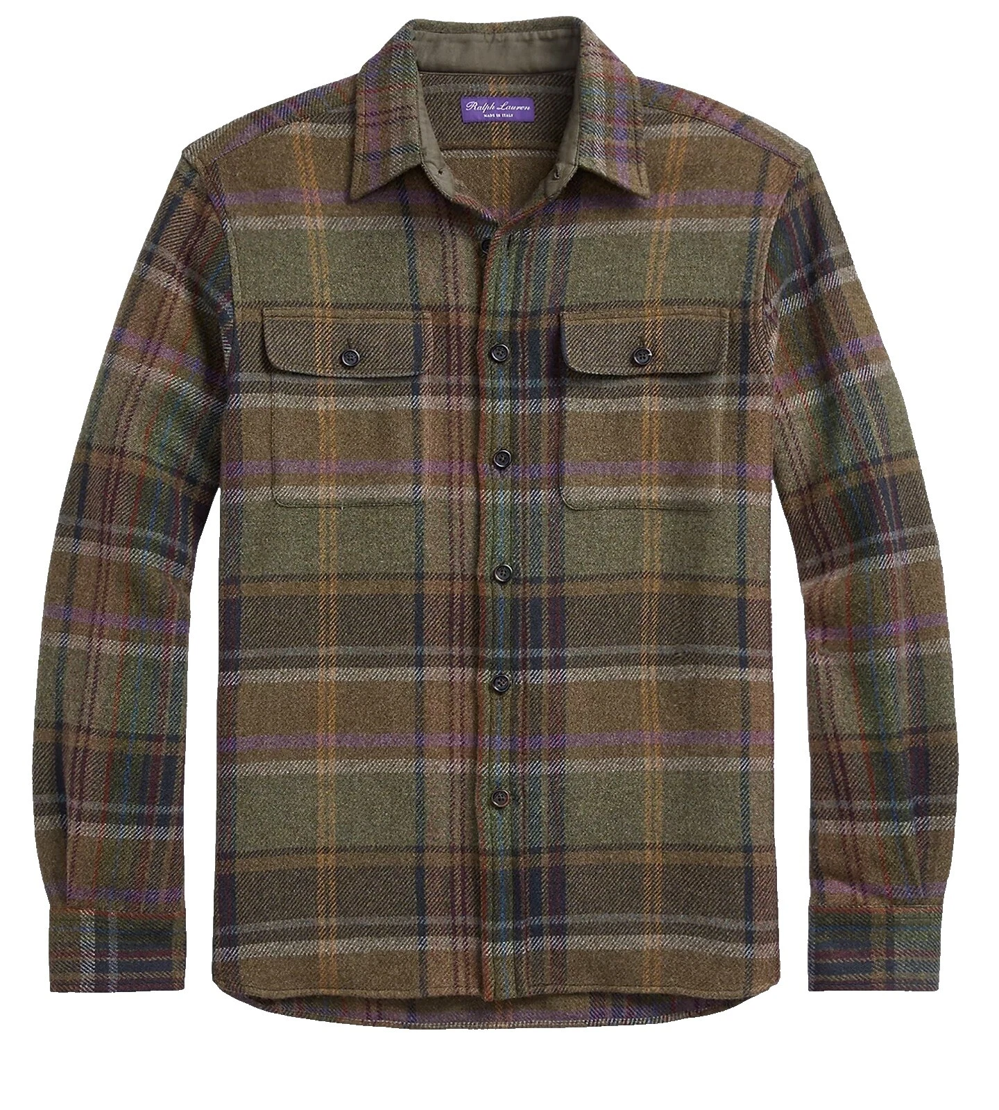 Tamaño Regular occidental de Cachemira Informal Con Botones camisas para hombres