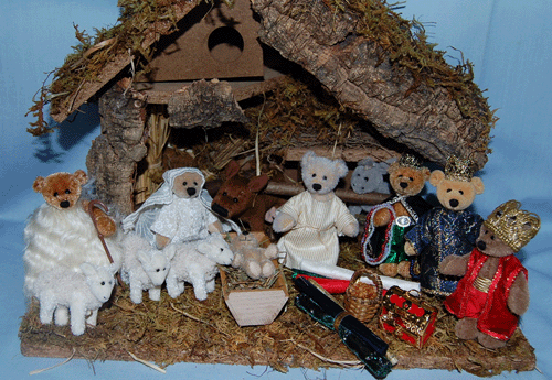 Noeppi Bear Mini Oso Patrón de Costura * Paquete de Natividad - Imagen 1 de 4