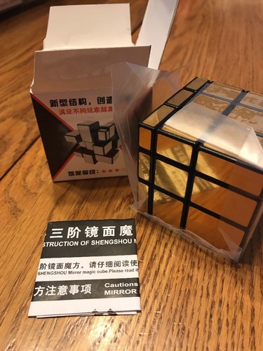 Shengshou 圣手 镜面魔方 Level Three 3x3x3 Mirror Magic Cube Ships N 24 - Picture 2 of 3