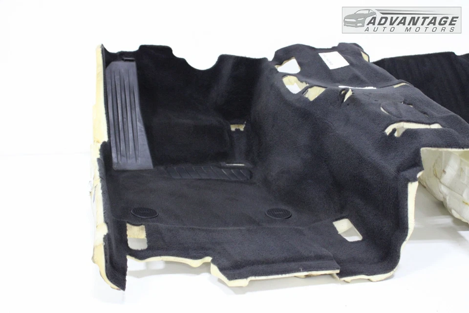 BMW 535I XDRIVE F10 2011-2016 cubierta de piso delantero alfombrilla revestimiento negro OEM Foto 2 de 4