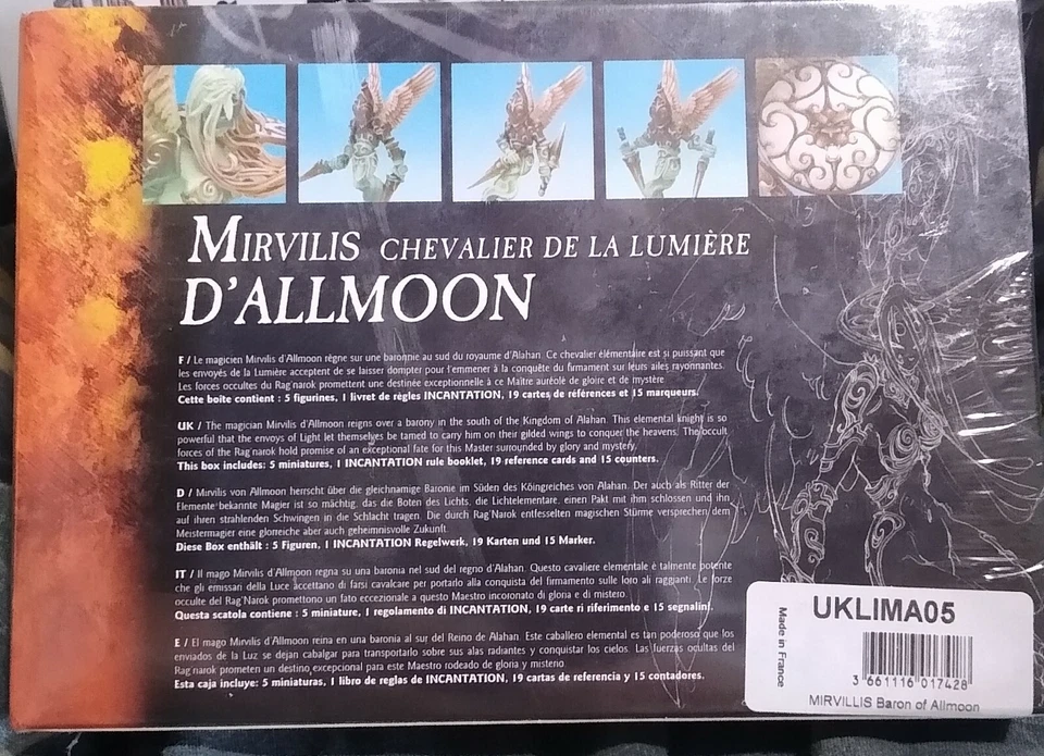 Rackham Confrontation Mirvilis D'Allmoon Box Set. LIMA05. English Cards. - Image 2 of 2