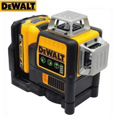 Dewalt DW089LG Laser Wasserwaage 12Linie 3 x 360 Grad vertikal horizontal grüner Strahl