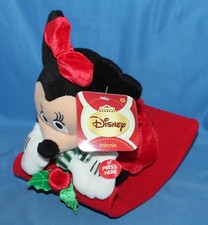 Nice Disney Minnie Mouse Winter Musical Rocking Stuffed Animal Figure