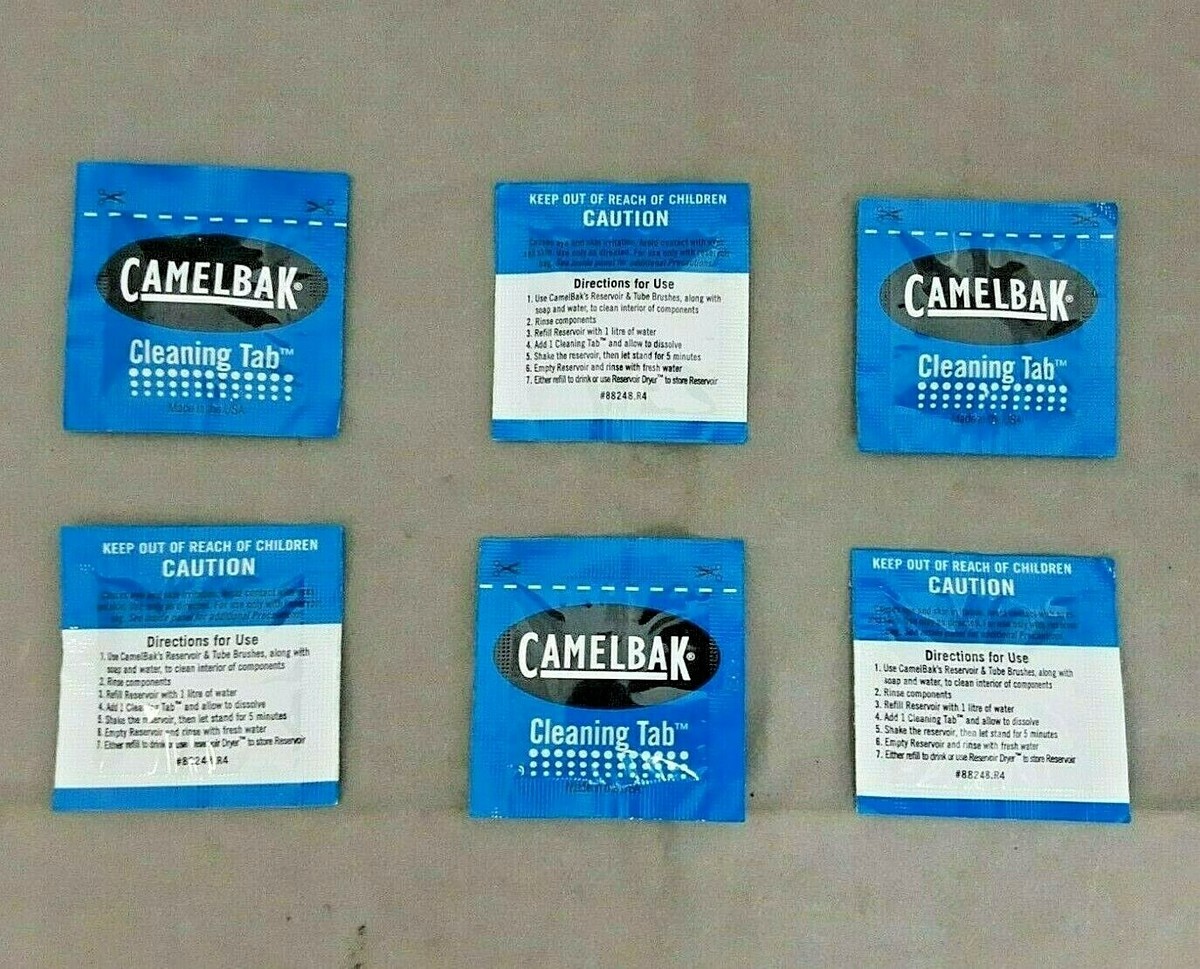 CAMELBAK Reservoir Cleaning Tabs - 6 Tablets | eBay