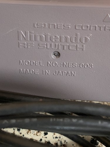 Nintendo NES-003 RF Switch Cable Oem - Picture 4 of 5