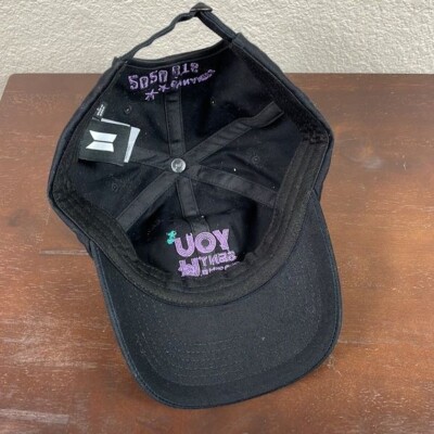 BTS Dynamite Celebration Official Cap Baseball Hat Black You 