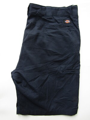 Dickies Flex Herren Shorts Relaxed Fit W42 Navy Polyester Baumwolle SHOT433