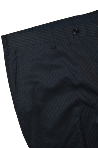 (2Pc Suit 43R) BROOKS BROTHERS 1818 Regent Men's Black Striped 100% Wool 37x30.5 - Picture 15 of 22