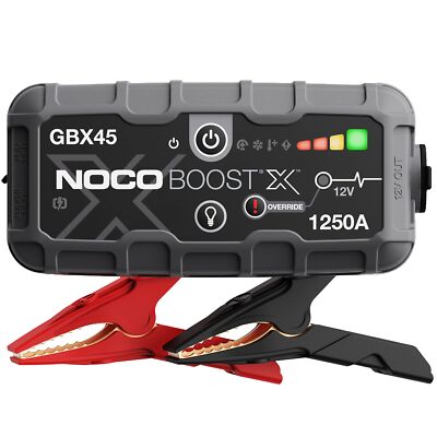 NOCO Boost X GBX45 1250A 12V UltraSafe Portable Lithium Jump Starter, Car Bat...