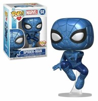 "Disney Make A Wish Metallic Spiderman 3,75\" Pop Vinyl Figur Funko Spider-Man"