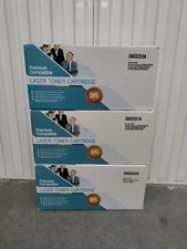 Toner Cartridge Set Replacement for HP Color LaserJet R/B/Y Compatible