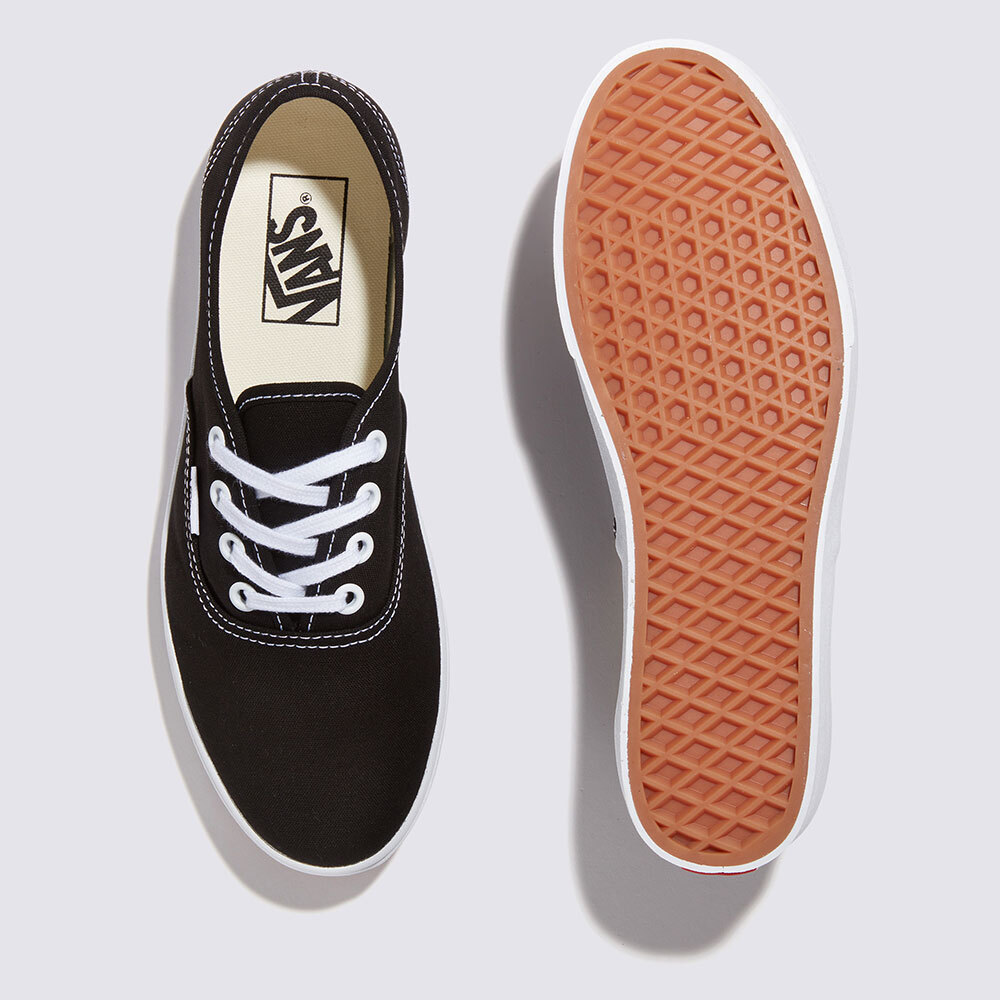 スニーカー ^VANS^ Authentic Lowpro Suede Black White VN000D04BA21 Old Skool Lowpro Shoe in Black | Vans