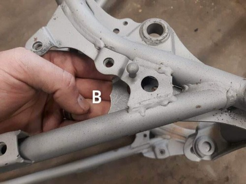 Raptor and Warrior 350 Frame Gusset Kit Yamaha Gussets DRW / HPM - Picture 7 of 13
