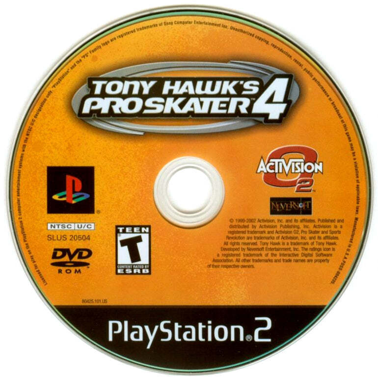 Tony Hawk's Pro Skater 4 - PS2 Mídia Física Usado - Mundo Joy Games -  Venda, Compra e Assistência em Games e Informática