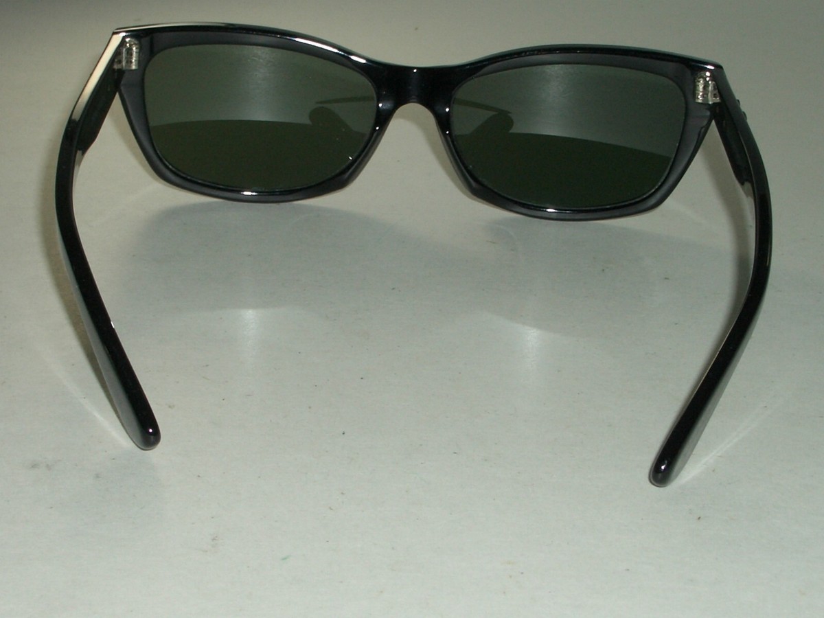 VINTAGE B&L RAY BAN W1436 BLACK EBONY G15 INNERVIEW WAYFARER VINTAGE B&L RAY BAN W1436 BLACK EBONY G15 INNERVIEW WAYFARER
