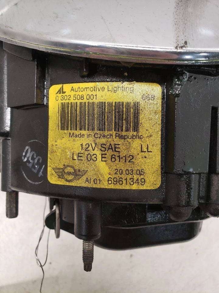 Driver Left Headlight Convertible Halogen Fits 05-08 MINI COOPER 1433522 - Image 2 of 4