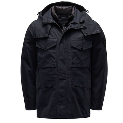 Stone Island Ghost Piece Wappen O-Ventile Daunenjacke 7715437F1 V0029 52883015