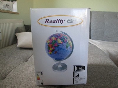 LED - Leuchtglobus, ca 31cm hoch, mit Originalkarton!