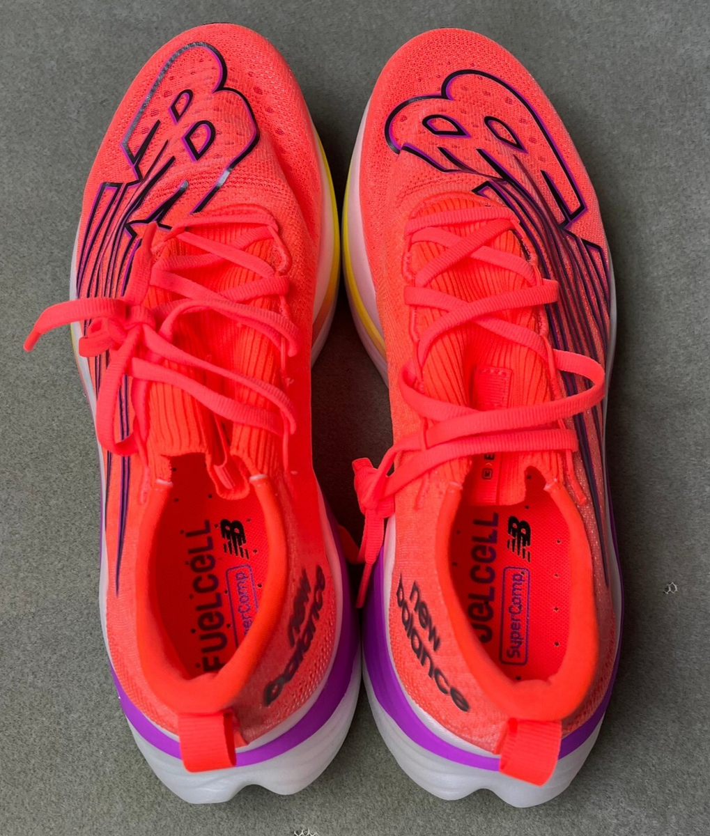 New Balance FuelCell SuperComp Elite v3 $230 Orange Pink MRCELCD3