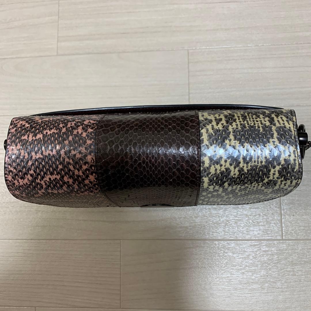 COACH Dreamer Python Pattern 2Way Shoulder Bag At - image 6