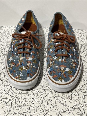 VANS Women s Size 9 Or Men s Size 7.5 Pixar x Authentic Toy Story