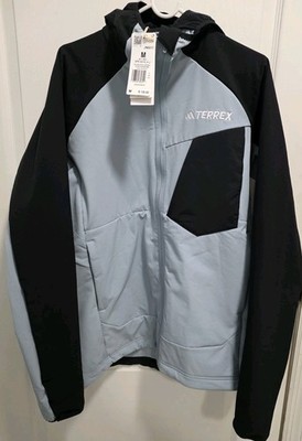 Adidas Men's Sz M Terrex Hiking JN6977  Insulated Jacket Aqua Black