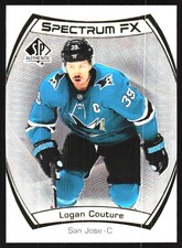 2021-22 SP Authentic #S-29 Logan Couture Spectrum FX