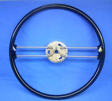 Vintage 1953 Buick Steering Wheel Black
