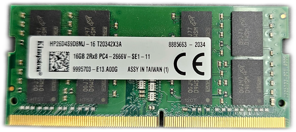 Kingston SO-DIMM DDR4 SDRAM Memory (RAM) for sale | eBay