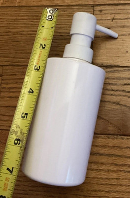 White Unbranded Hand Soap Dispenser Pump Kitchen Bar Bathroom Fast Shipping