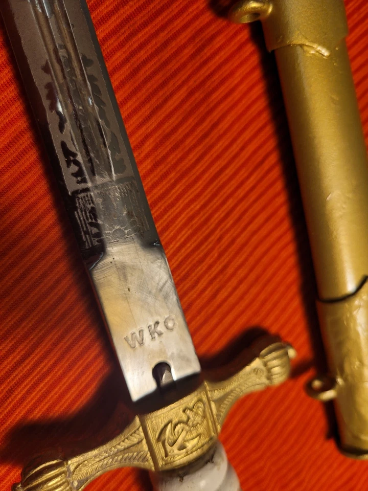 La daga de la Kriegsmarine alemana. Segunda Guerra Mundial Foto 2 de 4