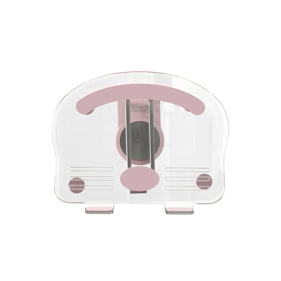 Soporte acrílico para tableta soporte plegable de escritorio base giratoria 360° soporte transparente uu Foto 4 de 4