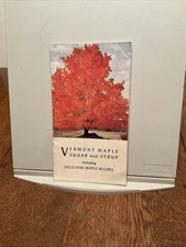 1955 Vermont Maple Sugar & Syrup Brochure with Recipes Vt Dept Of Agriculture