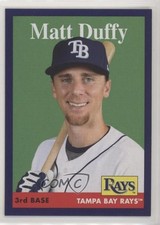 2019 Topps Archives 1958 Design Purple 51/175 Matt Duffy #10 0t2