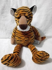 Russ Berrie Large Tiger Plush Soft Toy 17.5” Wild Animal retired Collectible