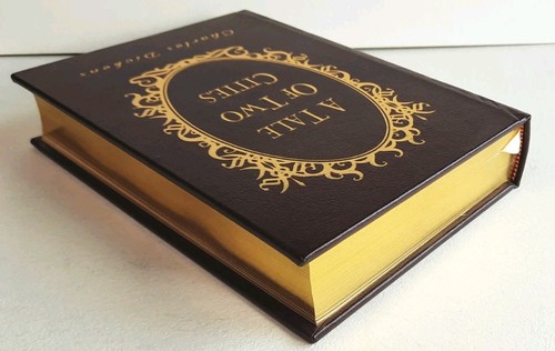 Tale of Two Cities by Charles Dickens - Leather Hardcover  Sweetwater Press 1998 - Picture 6 of 13