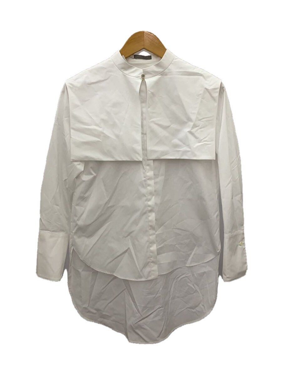 Camicia Theory Luxe altra manica lunga 38 cotone bianco tinta unita usata