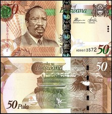 Botswana 50 Pula, 2014, P-32c, UNC
