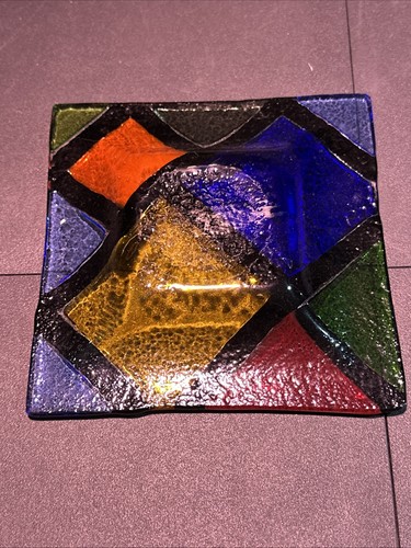 Glass ashtray - Picture 2 of 2