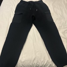 NWT Nike Air Jordan Flight Fleece Black Sweatpants Men's Medium