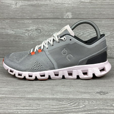 On Cloud X Alloy Gray Lily Pink Road Running Shoes Womens Size 8