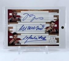 2015 Six Sigs 2/5 Jon Jones, Chuck Liddell, Lyoto Machida, Evans, Griffin, Rua!!