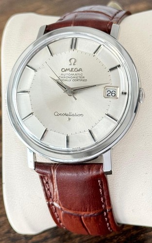Omega Constellation Pie Pan Watch Automatic Vintage Mens 1966, Warranty+Serviced - Picture 2 of 13