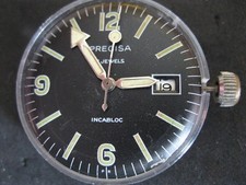 Parrenin X171 Uhrwerk Handaufzug mit Precisa Zifferblatt und Taucheruhrenzeiger