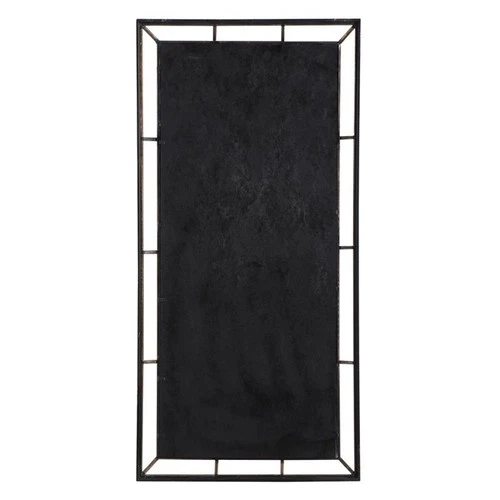 Uttermost Farrow Traditional Iron MDF Wood Copper Mirror in Brass - Picture 4 of 6