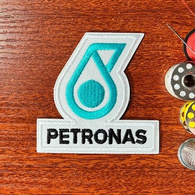 Petronas Patch Oil Motorsport Formula Racing Team Embroidered Iron On 2.6x2.6''